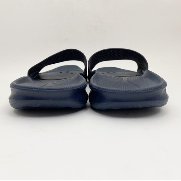 🌷SPEEDO Atami II Max Navy Blue Rubber Flat Slides - Picture 6 of 7